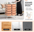 BECOMFORT 10-Drawer Rolling Cart - Image 5