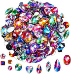 600 Pcs Crystal AB Colorful Jewels Gems by KDCQAH