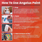 Angelus Acrylic Leather Paint, Best Sellers Kit, Flexible Paint - Image 9