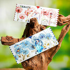 Dandelion Floral PET Stickers Set, Journaling, DIY Crafts, and Art Supplies - Image 8