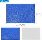 PATIKIL Dark Blue Shiny EVA Glitter Foam Sheet 16x12 Inch 2mm Thick - Image 2