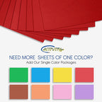 Red EVA Foam Sheets, 6 x 9 Inch, 2mm Thick – Foam Paper - Image 3