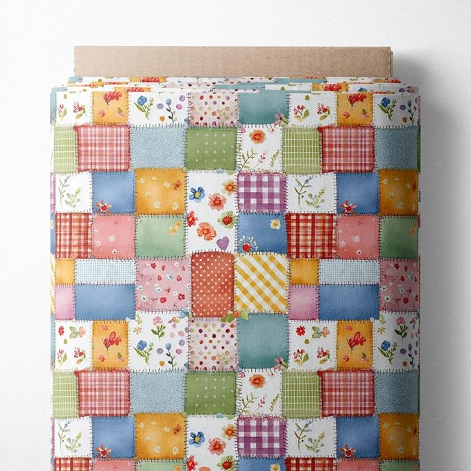 100% Cotton Fabric by the Yard – Turkish Quality Quilting & Sewing Fabric by FabricsTown