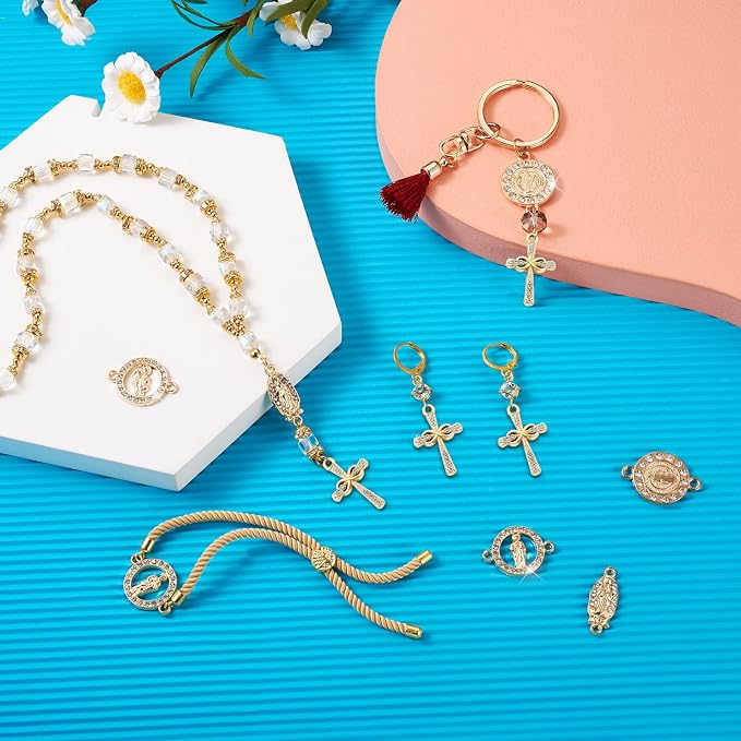 Cheriswelry 36pcs Alloy Cross Pendants Cross - Image 2