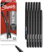 Sharpie Felt Tip Pens, Fine Point, Felt Tip Markers, Back to School by Unknown