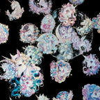 30 Pcs Sparkly Unicron Aesthetic PET Stickers - Image 7