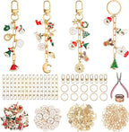 HOMAR 223Pcs DIY Keychain Making Kit Bag Charm Jewelry Chain Making 86 Charms by HOMAR