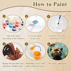 HMZephitiquc Funny Paint by Numbers Kit - Image 8