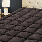 HYLEORY Twin XL Mattress Pad Quilted Fitted Mattress Protector Cooling Pillow by HYLEORY-YourBeddingExpert