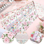 Hosuly 40 Pcs Spring Floral Jelly Fabric - Image 5