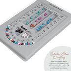 The Beadsmith Bead Board, 28” U-Shaped Channel, 8.5 x 12 inches, Design Boards - Image 5