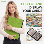 Card Binder 16 Pocket, Premium 1024 Double Sided Pocket Collection Binder - Image 7