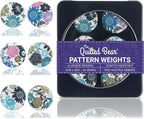 The Quilted Bear Pattern Weight Set – Scratch-Resistant Fabric Weights by TheQuiltedBearsProducts