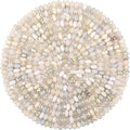 60Pcs Large Hole Beads Spacer Beads White Assorted European Craft Big Beads by BRACELETMAKINGKIT