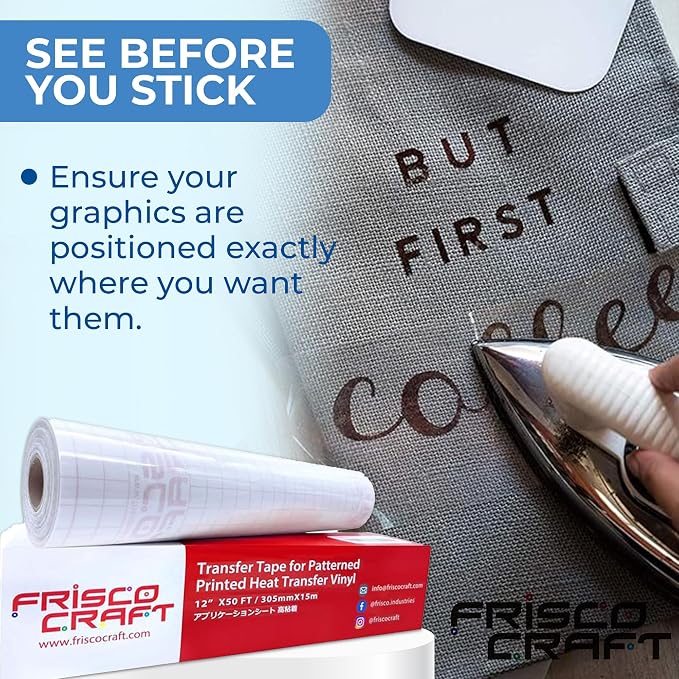 Frisco Craft Heat Transfer Vinyl Transfer Tape - Image 3