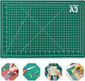 anezus Self Healing Sewing Mat, 12inch x 18inch Rotary Cutting Mat Double Sided by anezus