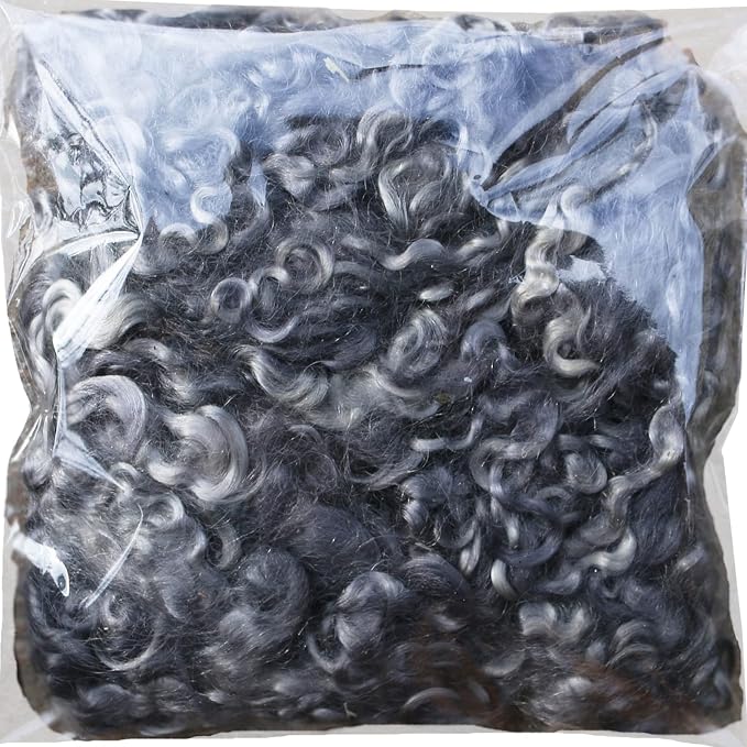 Real Mohair Locks. Hand Dyed Wool Fiber - Image 3