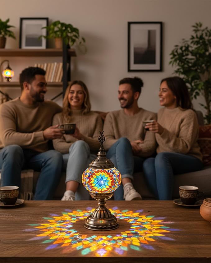 Ottoman Mosaics Turkish Mosaic Lamp Kit | DIY Art & Craft Project - Image 7