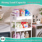 SUNALLY 4 Tier Rolling Utility Cart - Image 5