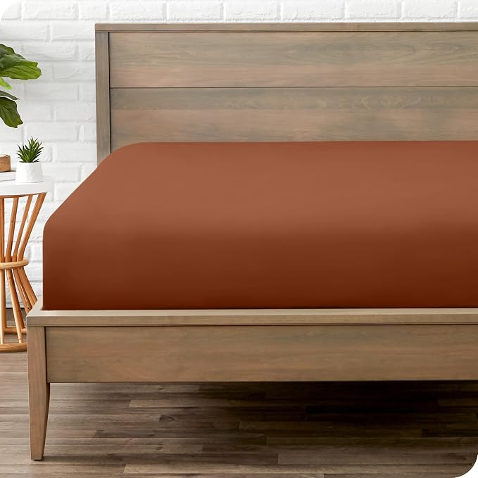 Bare Home Fitted Bottom Sheet Twin Extra Long Size by BareHome