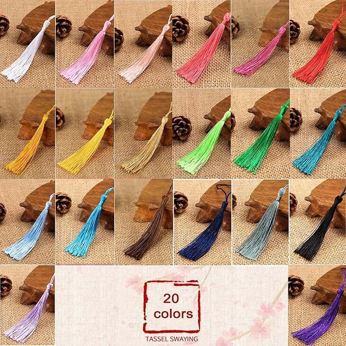 Clear Acrylic Bookmark, BetterJonny 20 Set Plastic Blank Book Page Mark - Image 7