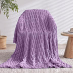 Knitted Weighted Blanket Adult, No Beads Heavy Blanket 60” x 80'' 15lbs - Image 9