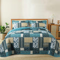BEDIFANY Cotton Queen Size Quilt Sets, Lightweight Bedspread Queen Size by BEDIFANY