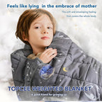 Topcee Weighted Blanket Cooling Throw Heavy Blanket - Image 4