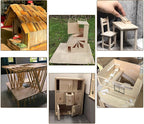 Rectangle Unfinished Wood Pieces 6 x 12 Inch, Model Making, Wood Burning - Image 6