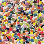 1.1 LB Aonuoao Irregular Ceramic Mosaic Tiles - Image 3
