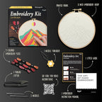 Unwynd Embroidery Kit Landscape - Image 5