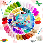 Aestd-ST Air Dry Clay 102 Colors, Modeling Clay - Image 2