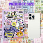 Tmtains 32 Sheets Japanese Manga Style Sticker Book 500+Pcs Heisei Retro - Image 3