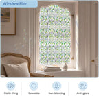 3D Stained Glass Window Film, Decorative Window Privacy Film - Image 3