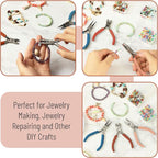 Mr. Pen- Pliers for Jewelry Making, 3 Pack, Chain Nose | Round Nose Pliers Set - Image 5