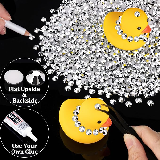 5000pcs 2mm Resin Rhinestones Bulk - Image 5