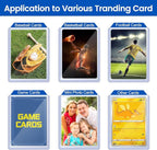 400 Card Sleeves Hard Plastic, Sooez Premium 35PT 3"X4" Baseball Card - Image 6