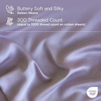DOZ Sheet Set, 100% Viscose derived from Bamboo, Organically Grown, Buttery Soft - Image 3