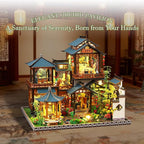 OZJAY Miniature House Kit, Mini House Building Kit - Image 2