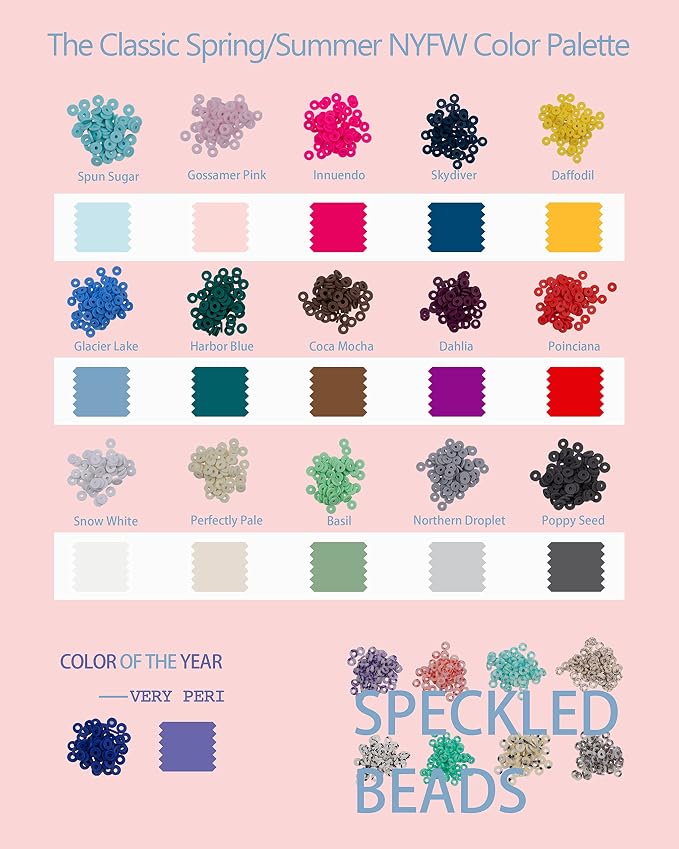 Deinduser Bracelet Making Kit, 24 Colors 2 Boxes Beads - Image 5