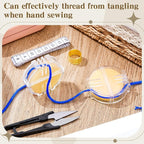 Maitys 2 Pcs Thread Wax Thread Conditioner Beeswax - Image 4