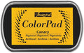 Jacquard ColorPad Archival Pigment Ink Stamp Pads- Canary by Jacquard