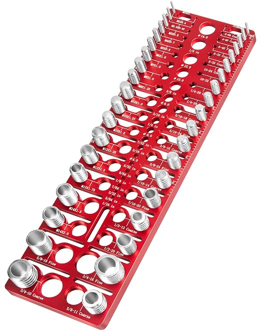 57 Nut and Bolt Thread Checker by Esdabem