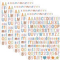 Letter Stickers 0.5 inch, Self-Adhesive Vinyl Waterproof ABC Letter Stickers by Unknown
