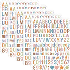 Letter Stickers 0.5 inch, Self-Adhesive Vinyl Waterproof ABC Letter Stickers by Unknown