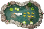 GlitZGlam Duck Pond -Mother and Ducklings! A Miniature Duck Pond - Image 2