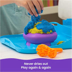 Kinetic Sand SquishMotion Playset, Moldable Play Sand Sensory Toys, Ages 5+ | - Image 8