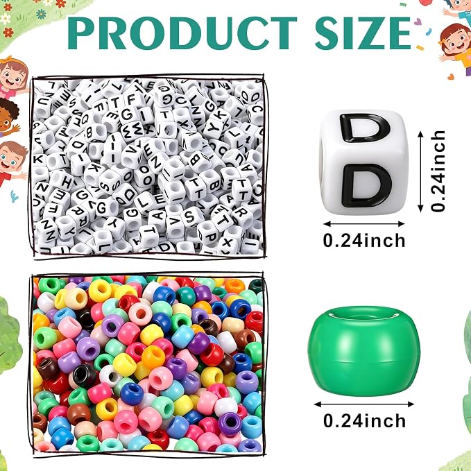 Tondiamo 24 Sets Back to School Gifts Friendship Bracelet Making Kit - Image 3
