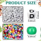 Tondiamo 24 Sets Back to School Gifts Friendship Bracelet Making Kit - Image 3