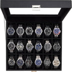 ProCase Watch Box Organizer, 18 Slot Watch Display Case by ProCase